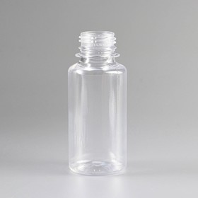 Бутылка одноразовая ПЭТ, 100 мл, без крышки, диаметр горлышка 2,8 см