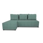 Угловой диван «Алиса», еврокнижка, велюр bingo, цвет mint - Фото 3