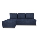 Угловой диван «Алиса», еврокнижка, велюр dakota, цвет denim - Фото 6