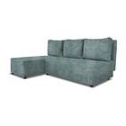 Угловой диван «Алиса», еврокнижка, велюр dakota, цвет mint - Фото 1