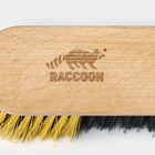 Щётка для пола Raccoon, 28×6×1,6 см, 174 пучка, искусственная щетина - фото 9245291