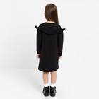 Платье для девочки KAFTAN: Basic line, чёрное, рост 98-104 см - Фото 3