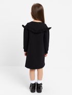 Платье для девочки чёрное KAFTAN: Basic line, размер 32 (110-116 см) - Фото 4