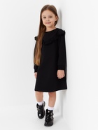 Платье для девочки чёрное KAFTAN: Basic line, размер 32 (110-116 см) - Фото 5