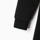 Платье с рюшей KAFTAN Basic line, размер 34 (122-128 см), чёрный - Фото 7