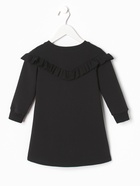 Платье для девочки чёрное KAFTAN: Basic line, размер 34 (122-128 см) - Фото 10