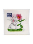 Салфетки бумажные пасхальные «Милый зайчик», 2 слоя, 20×20 см, 30 шт. - Фото 3