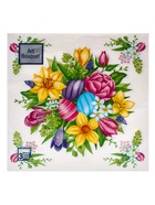 Пасхальные салфетки бумажные Art Bouquet «Букет на праздник», 3 слоя, 33×33 см, 20 шт. - Фото 1