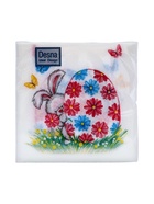 Пасхальные салфетки бумажные Desna Design «Пасхальный подарок», 1 слой, 24х24 см, 40 шт - Фото 3