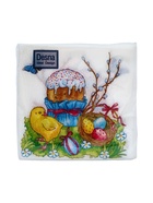 Пасхальные салфетки бумажные Desna Design «Пасха», 1 слой, 24х24 см, 40 шт - Фото 3