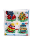 Салфетки бумажные «Пасхальные яйца», 1 слой, 24х24 см, 40 шт - Фото 3