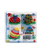 Салфетки бумажные «Пасхальные яйца», 1 слой, 24х24 см, 40 шт - Фото 4