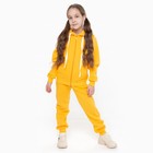 Костюм для девочки (джемпер/брюки), цвет жёлтый, рост 128 см 9499564 - фото 14157705