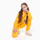 Костюм для девочки (джемпер/брюки), цвет жёлтый, рост 128 см 9499564 - фото 14157713