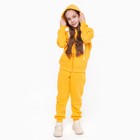 Костюм для девочки (джемпер/брюки), цвет жёлтый, рост 128 см 9499564 - фото 14157714