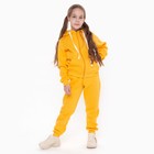 Костюм для девочки (джемпер/брюки), цвет жёлтый, рост 128 см 9499564 - фото 14157715