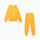 Костюм для девочки (джемпер/брюки), цвет жёлтый, рост 128 см 9499564 - фото 14157716