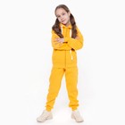 Костюм для девочки (джемпер/брюки), цвет жёлтый, рост 128 см 9499564 - фото 14157706