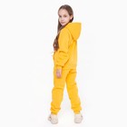 Костюм для девочки (джемпер/брюки), цвет жёлтый, рост 128 см 9499564 - фото 14157708