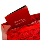 Пакет ламинированный вертикальный с открыткой «Розы», 23 × 27 см - Фото 4