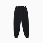 Костюм для мальчика (толстовка/брюки), цвет чёрный, рост 152 см - Фото 14