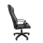 Кресло офисное "Стандарт" СТ-80 экокожа, черное - Фото 2