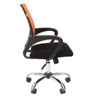 Кресло офисное "Chairman" 696 TW хром, оранжевое - Фото 2