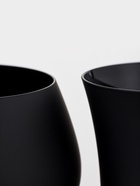 Набор бокалов для вина «Магнолия», 350 мл, хрустальное стекло, чёрный - Фото 4