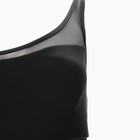 Купальник женский слитный, цвет чёрный, размер 44 (40) - Фото 2