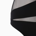 Купальник женский слитный, цвет чёрный, размер 44 (40) - Фото 11