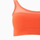 Купальник женский раздельный, цвет оранжевый, размер 48 (42) - Фото 7