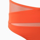 Купальник женский раздельный, цвет оранжевый, размер 48 (42) - Фото 8
