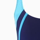 Купальник женский слитный, цвет голубой, размер 44 (38) - Фото 7