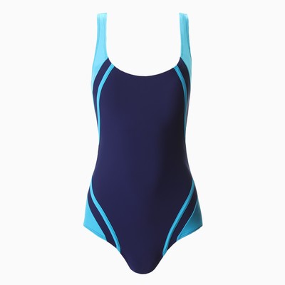 Купальник женский слитный, цвет голубой, размер 46 (40)