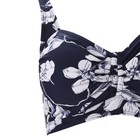 Купальник женский раздельный, цвет синий/белый, размер 60 9517718