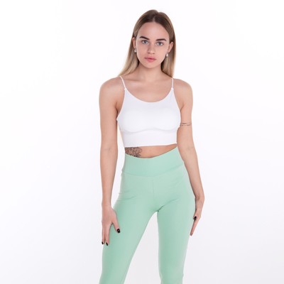 Топ женский, белый, размер ONE SIZE (42-46)