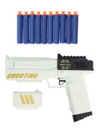 Пистолет «Гекко», стреляет мягкими пулями, МИКС  (артикул 9411014)  большой выбор товаров оптом и в розницу по низким ценам с доставкой