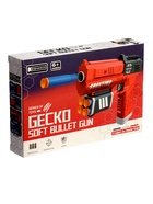 Пистолет «Гекко», стреляет мягкими пулями, МИКС  (артикул 9411014)  большой выбор товаров оптом и в розницу по низким ценам с доставкой