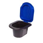 Ведро-туалет 11 л, коричневый - Фото 8