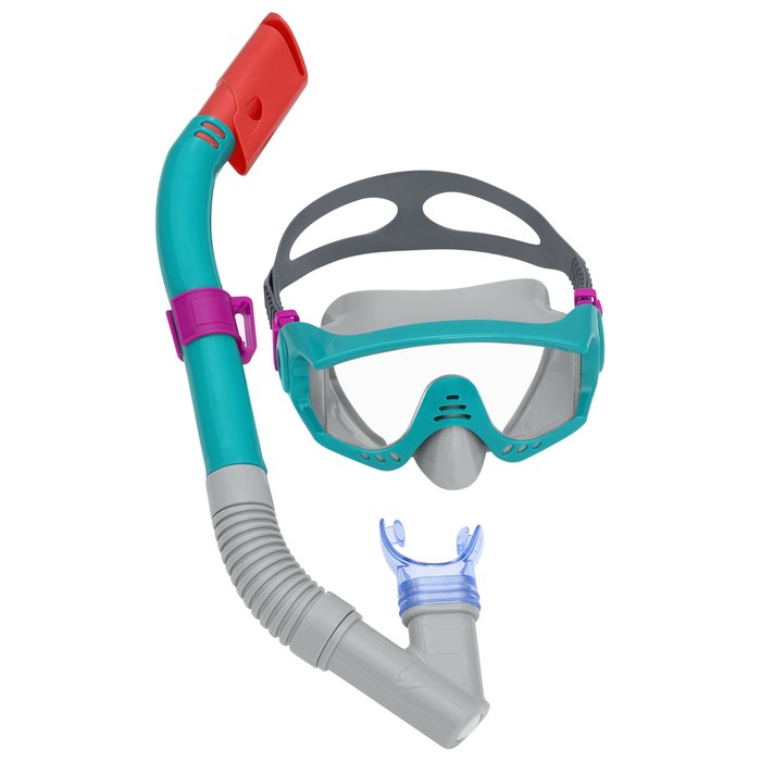 Набор для плавания Spark Wave Snorkel Mask (маска,трубка) от 14 лет, цвета микс 24068 - Фото 1