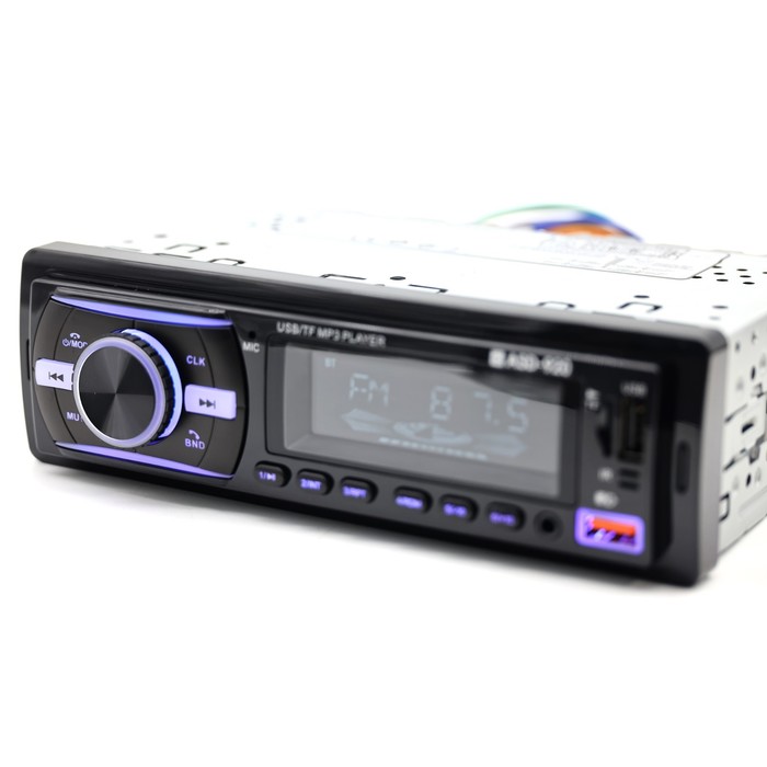 Магнитола автомобильная Вымпел ASD-920  FM/USB/AUX/bluetooth, пульт - фото 51325123