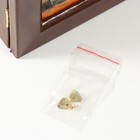 Ключница "Русский лес" 17х22 см,орех - фото 22578316