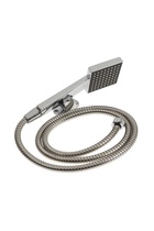 Смеситель для ванны ZEIN Z2245, короткий излив, картридж 35 мм, с душевым набором, хром - фото 805354358