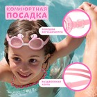 Очки для плавания детские «На волне: Лебедь», беруши - Фото 4