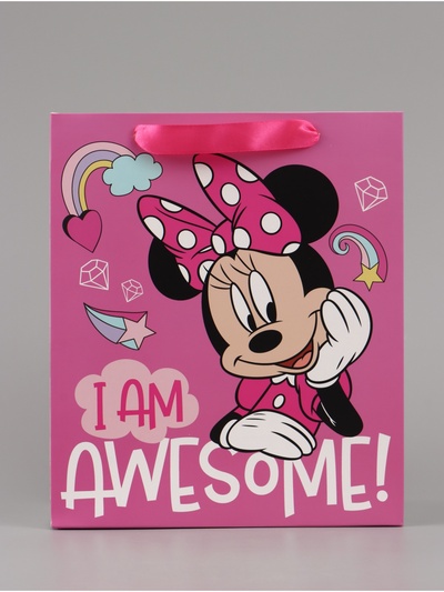 Пакет подарочный I am awesome!, 23×27×11.5 см