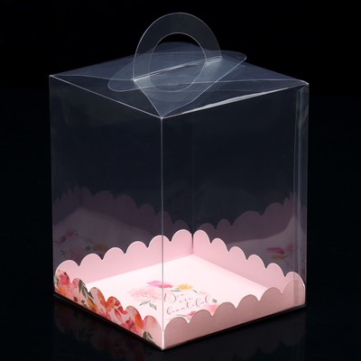 Коробка-сундук, кондитерская упаковка «You are beautiful», 14 х 14 х 18 см