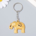 Брелок металл "Индийский слон" с узорами МИКС 5х3,7 см (комплект 12 шт) - фото 22058696