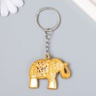 Брелок металл "Индийский слон" с узорами МИКС 5х3,7 см (комплект 12 шт) - фото 22058698