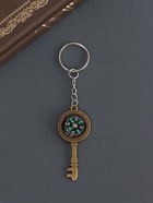 Брелок для ключей на кольце «Ключик с компасом», металл, 2.5×0.5×5.8 см, МИКС - Фото 2