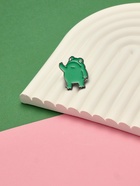 Значок «Лягушка» мем, цвет зелёный в сером металле - Фото 6